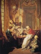 Francois Boucher The Breakfast oil painting on canvas